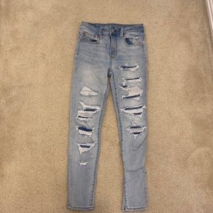 American Eagle hi-rise jeggings